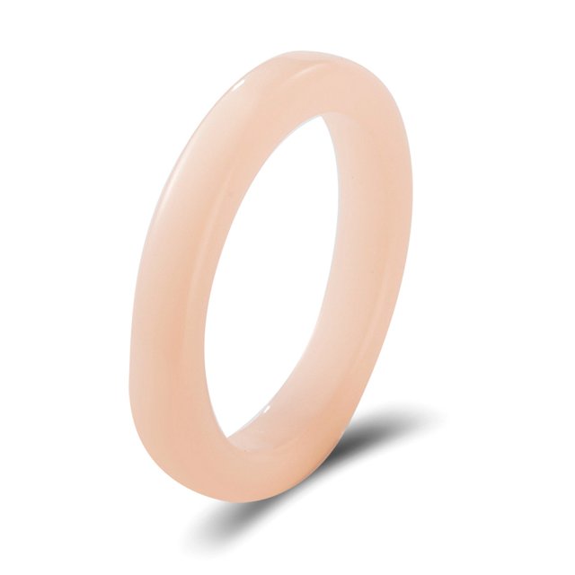 Anneau en Résine de Mode Couleur Unie Bague Tout-Match pour Fille
