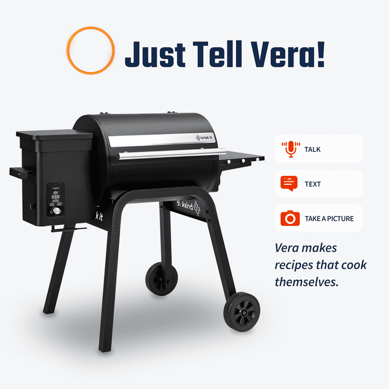 Brisk It Zelos-450 AI Powered and WiFi Grill - Walmart.com