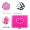 thumbnail image 4 of Graflsoa Foldable Silicone Nail Art Hand Rest & Table Mat Set, Lace & Polka Dot Design, Washable, Black - Manicure Comfort & Desk Protection, 4 of 6