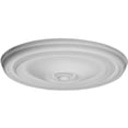 thumbnail image 2 of Ekena Millwork CM12RE 12 in. OD x 1.75 in. P Architectural Accents - Reece Ceiling Medallion, 2 of 3