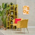 thumbnail image 3 of Stupell Industries It's OK Typography Typography Painting Gray Framed Art Print Wall Art, 16 x 24, 3 of 10