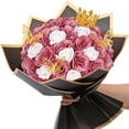 thumbnail image 3 of 36pcs Valentine's Sparkling Artificial Red Roses, DIY Heart & Letter Design, Eternal Rose Gift Box for Lover, Ideal for Valentine's Day, Anniversaries, Engagements, Weddings & Home Decor, 3 of 11