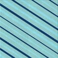 thumbnail image 1 of Ahgly Company Machine Washable Indoor Square Transitional Blue Ivy Blue Area Rugs, 6' Square, 1 of 7
