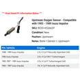 thumbnail image 2 of Upstream Oxygen Sensor - Compatible with 1983 - 1989 Isuzu Impulse 1984 1985 1986 1987 1988, 2 of 2