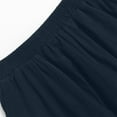 thumbnail image 6 of Feancey Bubble Skirts for Women Elastic High Waisted Maxi Skirt 2025 Trendy A Line Skirts Summer Casual Pleated Long Skirt with Pockets Navy M, 6 of 9
