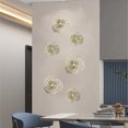 thumbnail image 6 of Artistic Metal Wall Accent, Multicolors Layered Floral Sign for Home Elegances Rusts Resistant Metal Decors, 6 of 9