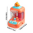 thumbnail image 3 of PPgejGEK Portable Mini Claw Machine Toy for Kids with Interactive Design and Light Effects Encourages Hand Eye Coordination and Fine Motor Skills Development Savings, 3 of 6