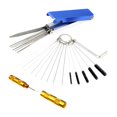 thumbnail image 2 of kusrkot Guitar Bridge Saddle Nut files Set Saw Rods Slot Filing Set for Ukulele Bass, 2 of 9