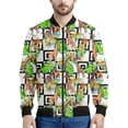thumbnail image 4 of Chaqueta con estampado 3D de jirafa y dibujos animados para hombre, sudadera holgada, chaqueta informal con cremallera para niño, ropa de calle, abrigo, 4 of 4