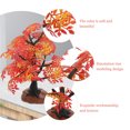 thumbnail image 3 of Decoración con forma de árbol de arce, modelo de árbol creativo, adorno, modelo de micropaisaje, 3 of 6