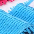 thumbnail image 4 of tooloflife Chenille Cleaning Pad Flat Mop for Mopping Sweeping cleaning Floor Roof and Windows 4 Colors, 4 of 6