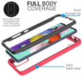 thumbnail image 4 of CoverON Samsung Galaxy A51 Case Heavy Duty Full Body Slim Fit Shockproof Clear Phone Cover - EOS Series, 4 of 7