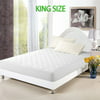 Mattress Cover Bed Topper Bug Dust Mite Waterproof Pad Protector Quilted King Size