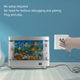 thumbnail image 4 of Aquarium Decorative Lamp, Artificial Tropical Fish Tank Motion Night Light Virtual Moving Imitating Ocean, Simulated Ornamental Fish Lamp, Miniature LED Ocean Light, 4 of 7