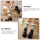 thumbnail image 5 of Minnieouse 2 uds. De calcetines altos hasta el muslo de invierno, bonitos calcetines largos y cálidos para Cosplay por encima de la rodilla, Type2 NO2, 5 of 6