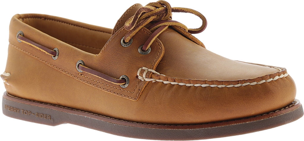 Gold Cup A/O 2-Eye Boat Shoe Tan/Gum 