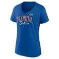 thumbnail image 2 of Women's Fanatics Royal Florida Gators Fundamentals Script Foil T-Shirt, 2 of 3