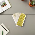 thumbnail image 4 of OUNONA 400pcs Safety Adhesive Sticker Yellow Paper Electrical Panel Labels For Indoor Applications, 4 of 7