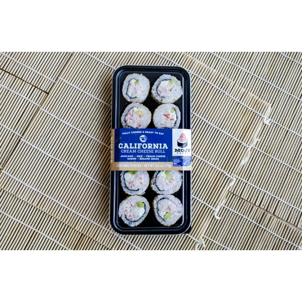Banzai Sushi Moji Sushi California Cream Cheese Roll 6 Oz Walmart Com Banzai Sushi Moji Sushi California Cream Cheese Roll 6 Oz Walmart Com