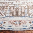 thumbnail image 3 of SAFAVIEH Arizona Robina Oriental Machine Washable Area Rug, Taupe/Beige, 6' x 6' Round, 3 of 8
