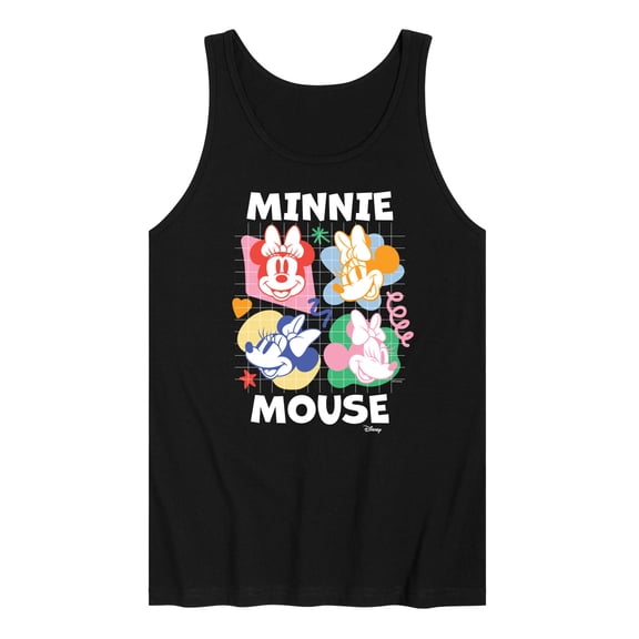 Disney - Minnie Mouse - Photo Grid - Men's Jersey Tank Top
