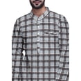 thumbnail image 4 of Atasi Printed Long Asymmetric Kurta Pajama Set For Men Party Wear Clothing, 4 of 4