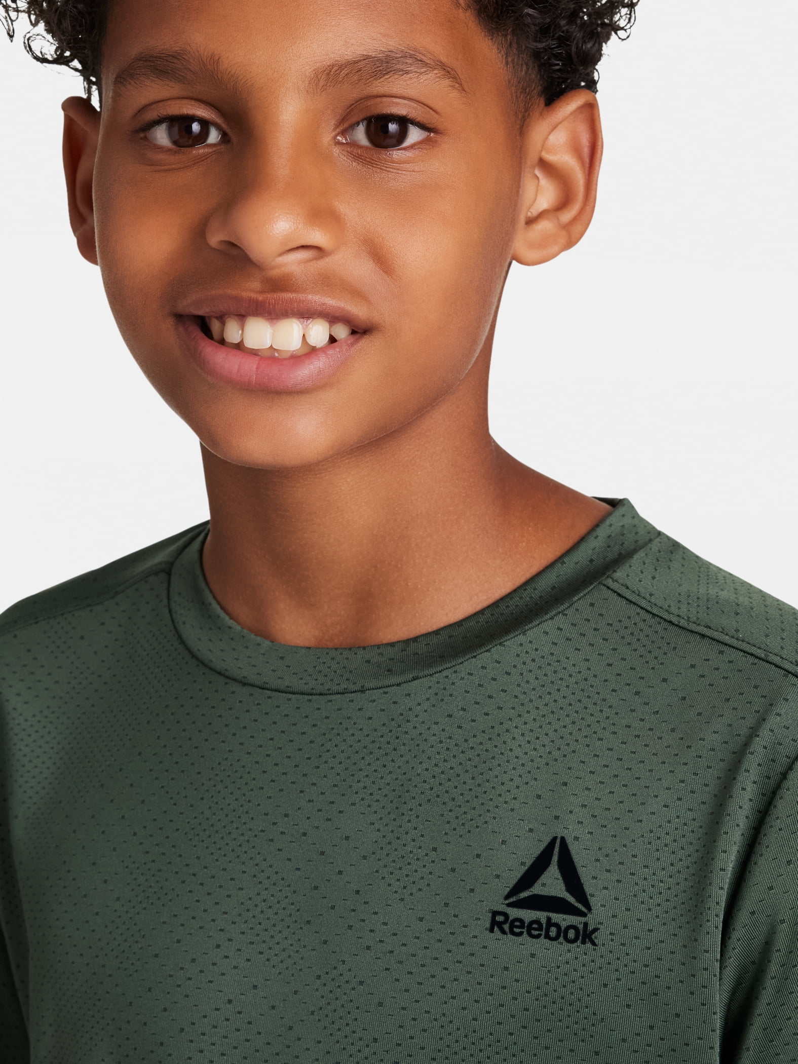 Reebok Boy's Athletic Stride 2-Pack Performance T-Shirt, Sizes 4-18