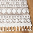 thumbnail image 3 of SAFAVIEH Moroccan Tassel Fallon Southwestern Shag Area Rug, Ivory/Beige, 5'5" x 7'7", 3 of 8