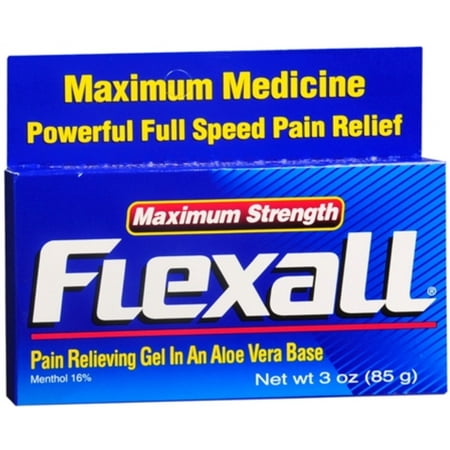 - Flexall Gel Maximum Strength 3 oz (Pack of 3)