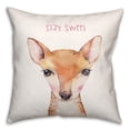 thumbnail image 2 of Creative Products Stay Sweet Deer 18x18 Spun Poly Pillow, 2 of 3