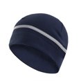 thumbnail image 4 of QSAWXQZ Men's 2 PC Winter Beanie Neck Gaiter Reflective Stripe Fleece Cold Weather Set Free Size, 4 of 4