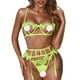 thumbnail image 5 of Gibobby Conjunto ropa interior mujer Conjuntos de Lencería Sexy para Mujer Brasier de Encaje Flores Sujetador Abierto Tanga G-String Thong Ropa Interior Pijama(A, G), 5 of 5