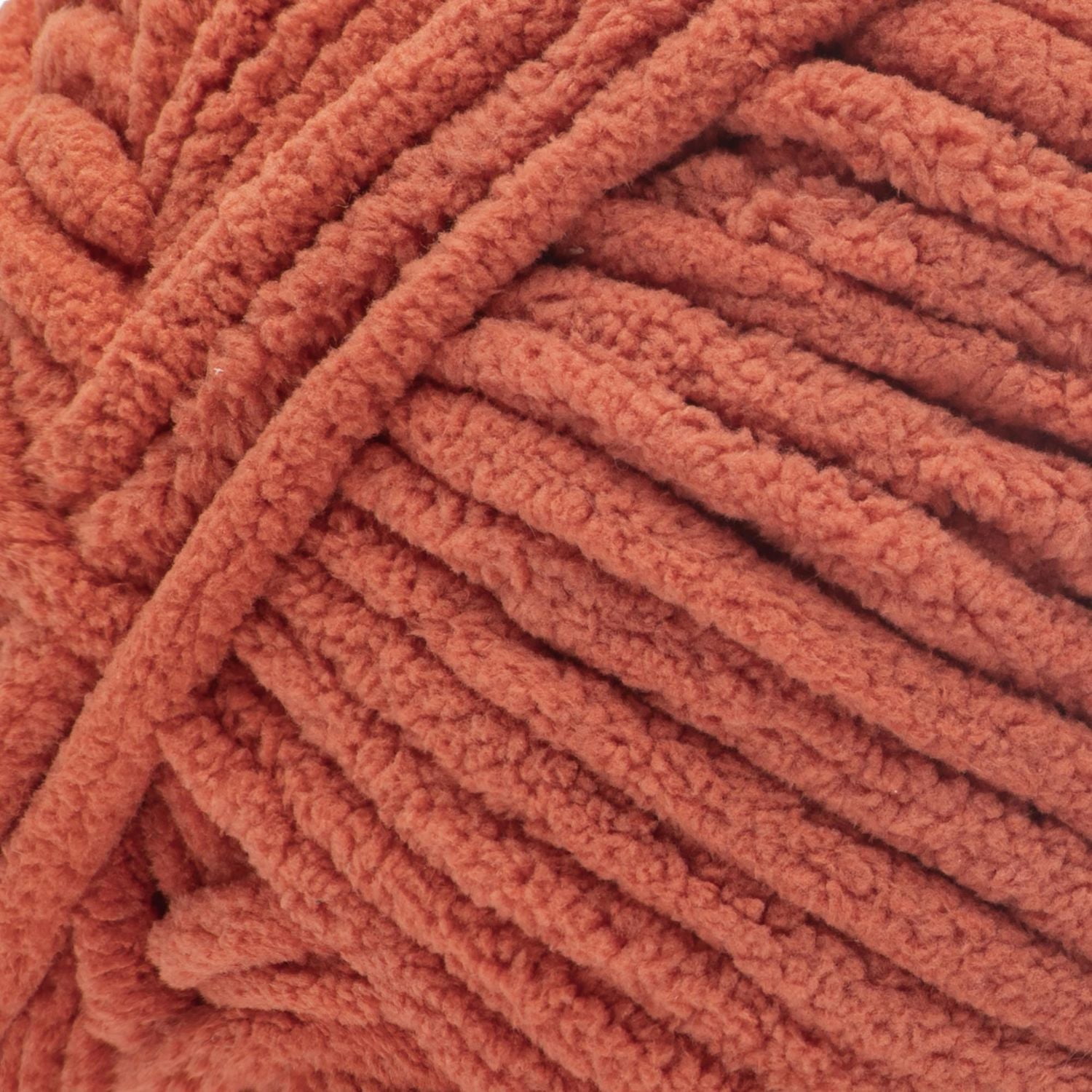 Bernat® Blanket™ #6 Super Bulky Polyester Yarn, Orange Leaf 10.5oz/300g, 220 Yards, Polyester #6 Super Bulky Yarn