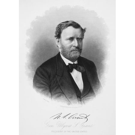 Ulysses S Grant 1822 1885 N18Th President Of The United States Steel Engraving American 1872 After A Photograph By Freeman Thorp Poster Print Granger Ulysses S Grant 1822 1885 N18Th President Of The United States Steel Engraving American 1872 After A Photograph By Freeman Thorp Poster Print Granger