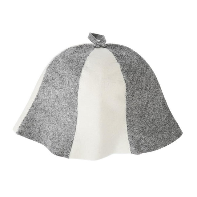 Bonnet de sauna en feutre respirant et absorbant l'eau pour homme et femme