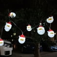 thumbnail image 3 of Christmas Lights, Christmas LED String Lights Snowman Indoor Outdoor Party Tree Decor, Multicolor, 3 of 8