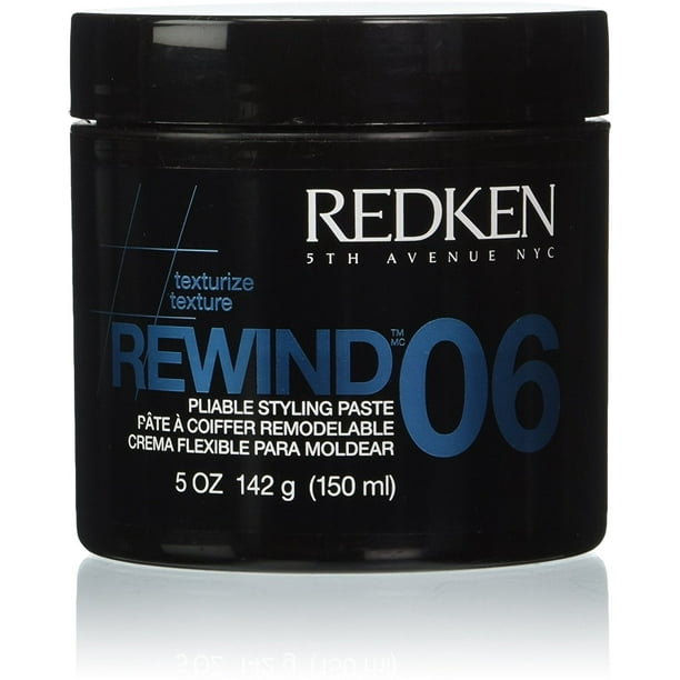 Redken - 3 Pack - Redken Rewind 06 Pliable Styling Paste, 5 oz