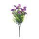 thumbnail image 2 of Flores artificiales para decoración exterior de patios en pack de 6 ramos de flores falsas para jardín en porche y decoración de bodas, 2 of 7