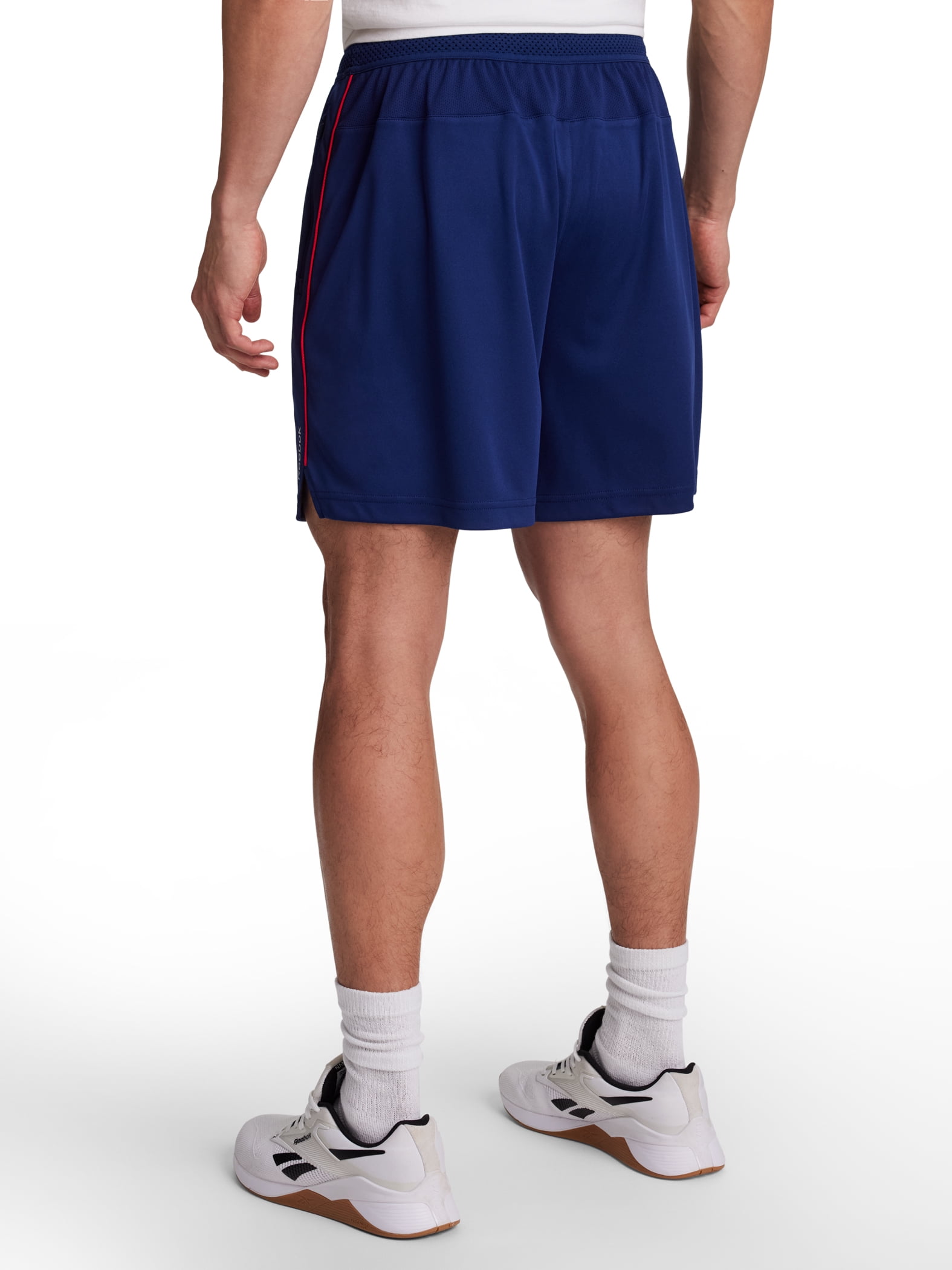 Reebok Men's and Big Men's Defender Knit Short, 7" Inseam, Sizes XS-5XL