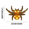 thumbnail image 3 of Fnochy 6.69"x9.84" Lighted Spider Halloween Window Silhouette Decoration,Halloween Lighted Window Decoration,Hanging Light Up Holiday Ornament (Spider Light) Black of Friday Deals 2024, 3 of 7