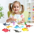 thumbnail image 2 of PVCS 12 Ensembles de Modèles d'Animaux du Monde Marin Colorés Simulés, Ornements, Cadeau pour Enfants, 2 of 9
