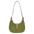 thumbnail image 3 of 2383 Bolso Lujo Ligero para Las Axilas Bolso Hombro Informal Versátil Bolso Cruzado (blanco Roto), 3 of 7