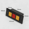 thumbnail image 2 of 4X Garage Door Opener, Electric Door Roll Switch Lock Box, Mounted Concealed Button Switch C, 2 of 5