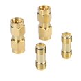 thumbnail image 3 of 2 SMA macho a SMA macho 2 SMA hembra a SMA hembra Adaptador Conector adaptador coaxial RF, 3 of 8