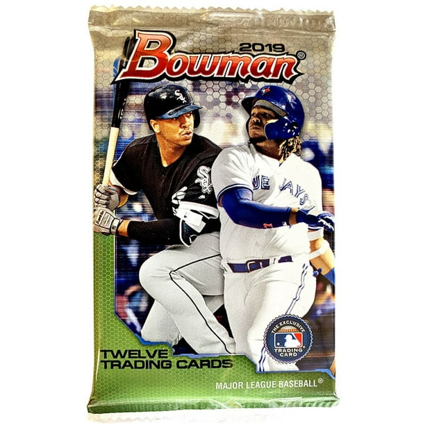 MLB Topps 2019 Bowman Baseball Trading Card RETAIL Pack [12 Cards!]