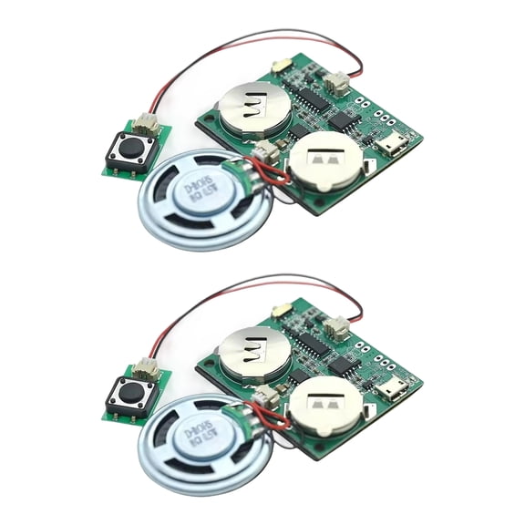 USB Compatible Programmable Sound Module 4MB Memory Storage For Voice Activated Projects And Interactive Crafts