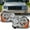 Chrome Housing, variant on AKKON - For Jeep Grand Cherokee Halogen Type Headlights Head Lamps Driver Left + Passenger Right Replacement