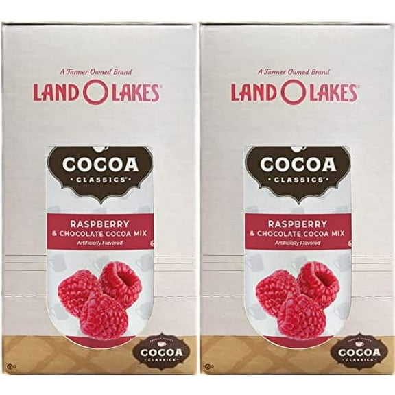 Land O Lakes Cocoa Classics Raspberry 1.25 oz pouches 24 Pack