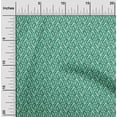 thumbnail image 2 of oneOone Polyester Spandex Sea Green Fabric Asian Block Craft Projects Decor Fabric Printed By The Yard 56 Inch Wide, 2 of 5