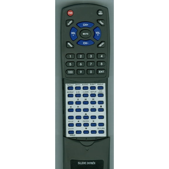 Replacement Remote for MAGNAVOX NB062UD, NB069UD, RTNB062UD, NB062, NB069, MWD200F